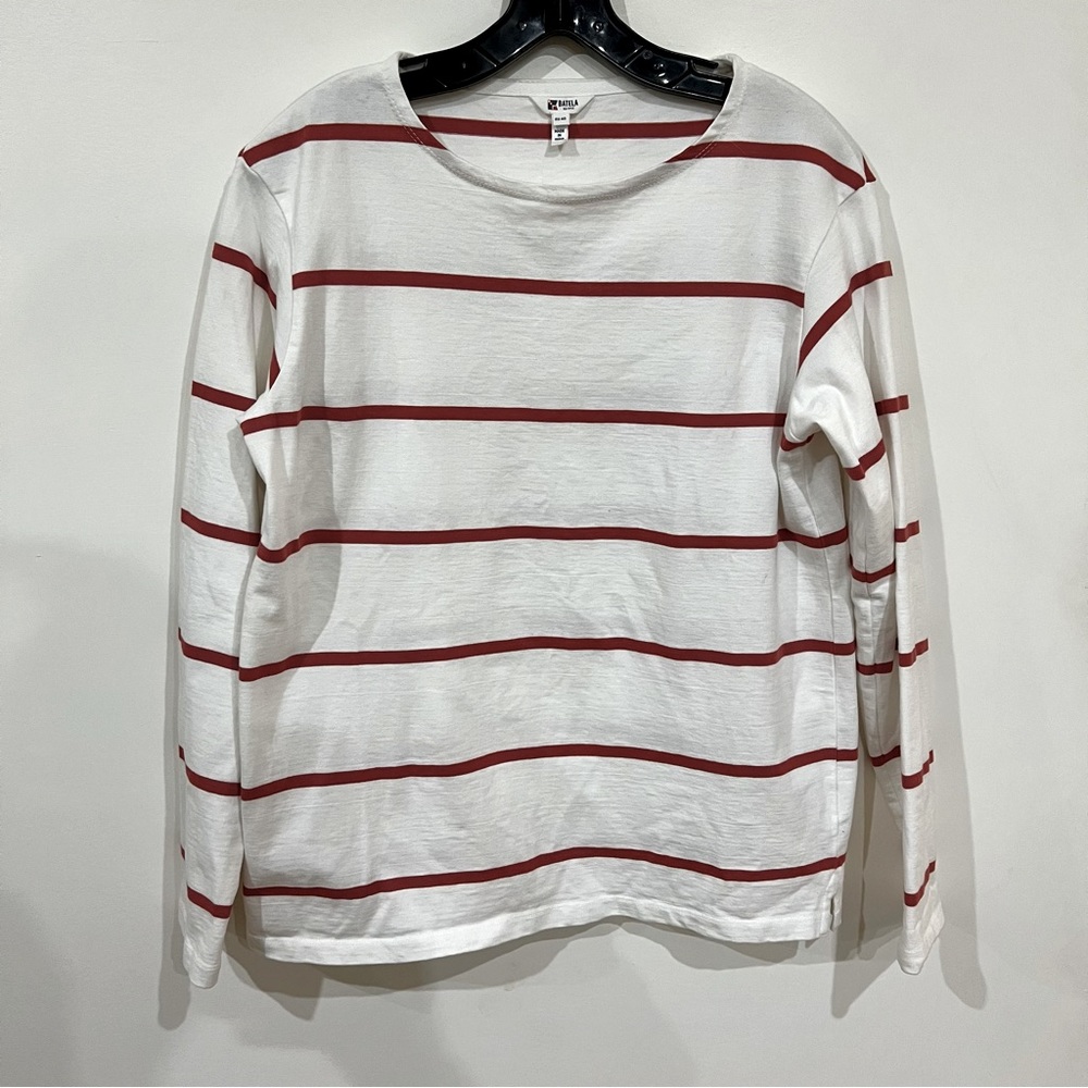 Batela Cotton Long Sleeve Stripe